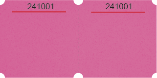 Standard Blank Marquee Roll Ticket Magenta